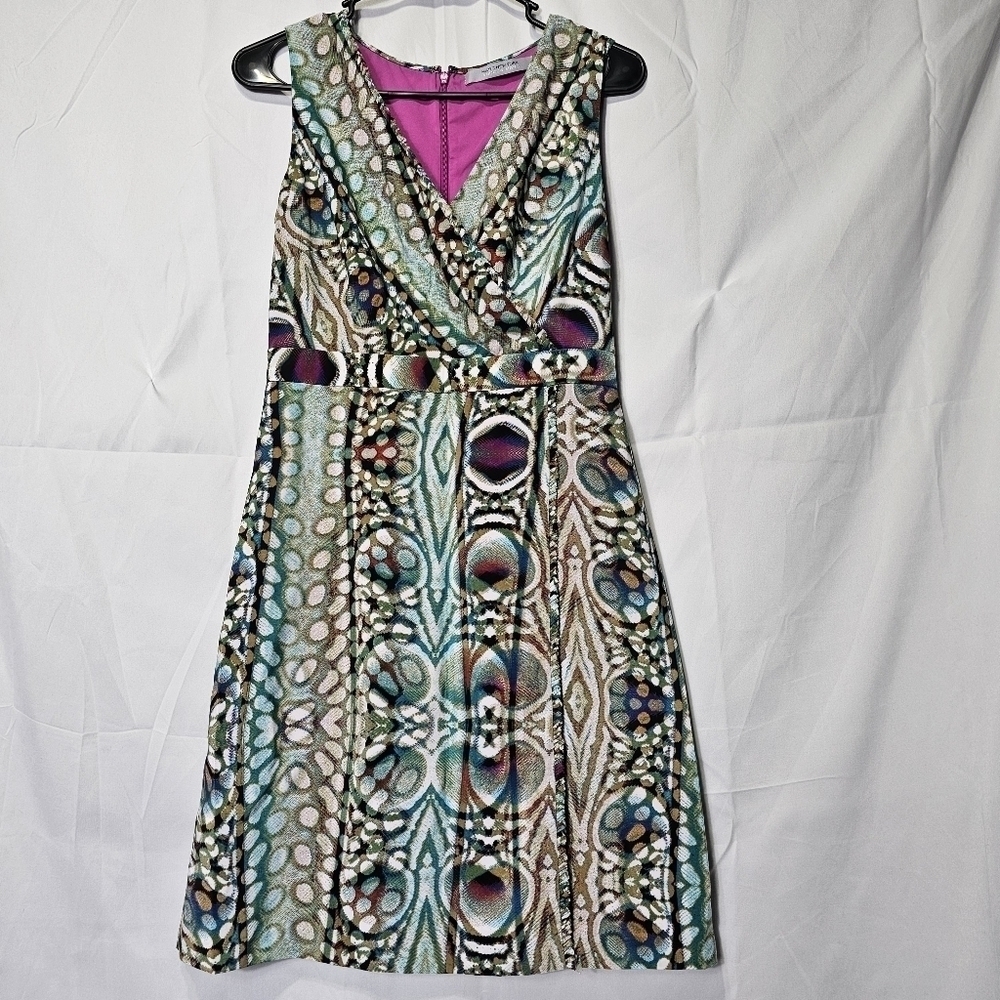 Marc New York unique pattern dress